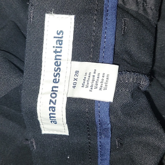 Amazon Essentials Men's Black Dress Pants - Picture 4 of 4